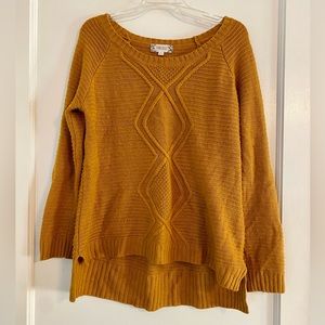 Pink Rose Large Golden Sweater